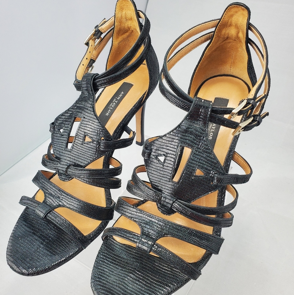 Ann Taylor Black Holly Gladiator Heel Sandal
7M
